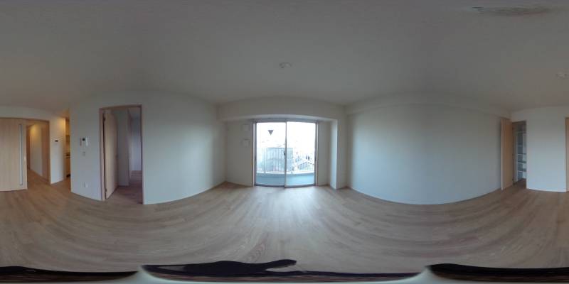 パノラマ画像リビング