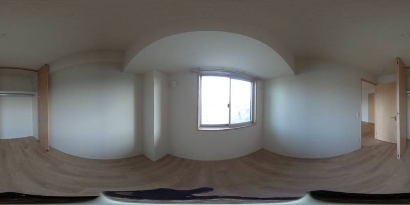 パノラマ画像洋室