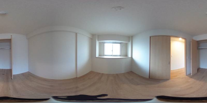 パノラマ画像洋室