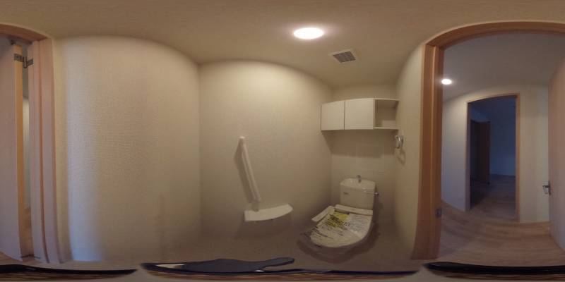 パノラマ画像トイレ