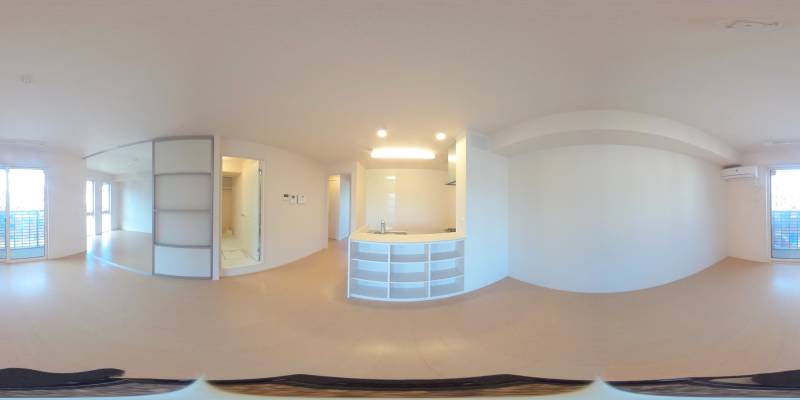 パノラマ画像リビング