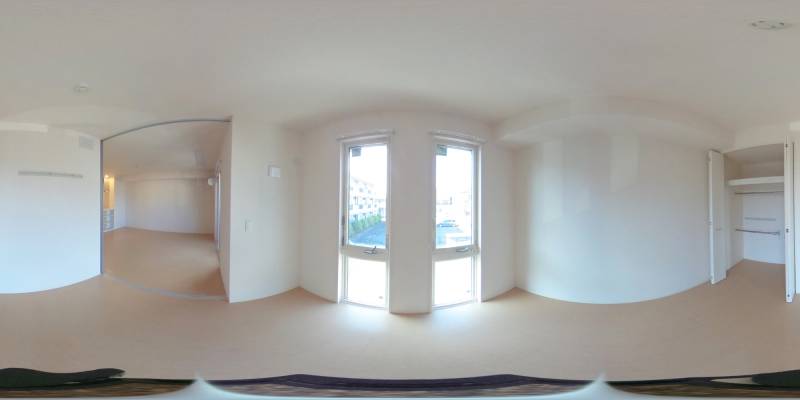 パノラマ画像洋室