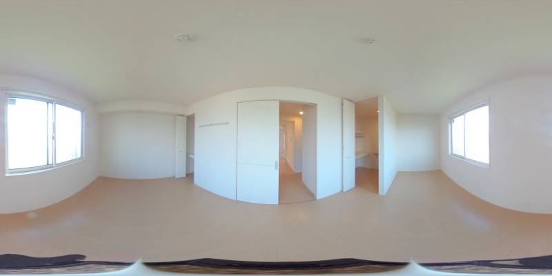 パノラマ画像洋室