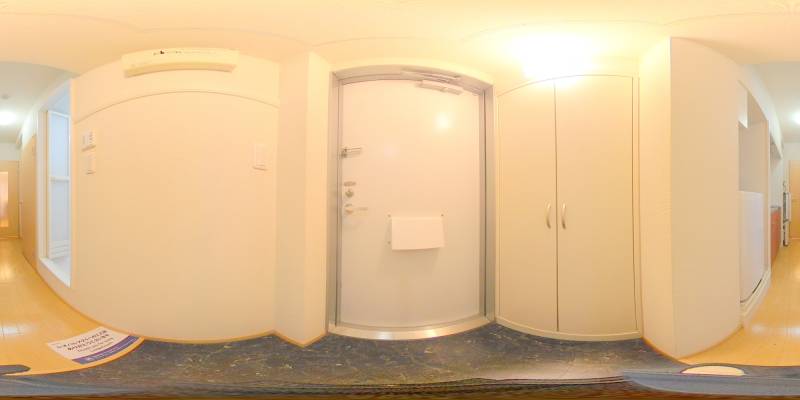 パノラマ画像玄関