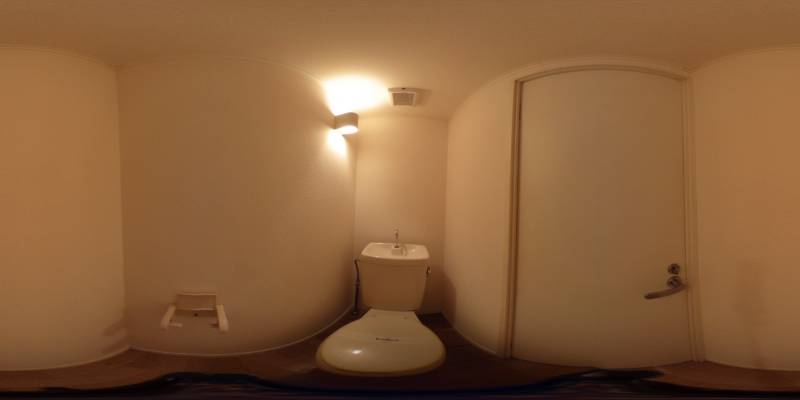 パノラマ画像トイレ