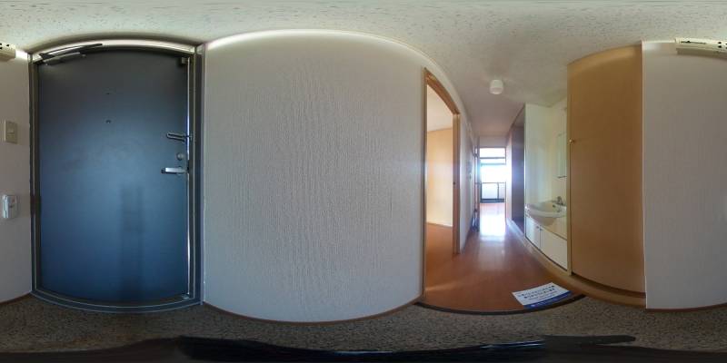 パノラマ画像玄関