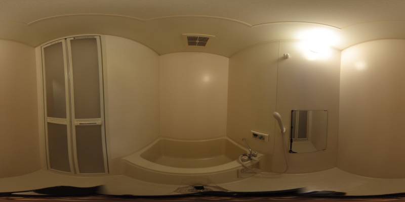 パノラマ画像バスルーム