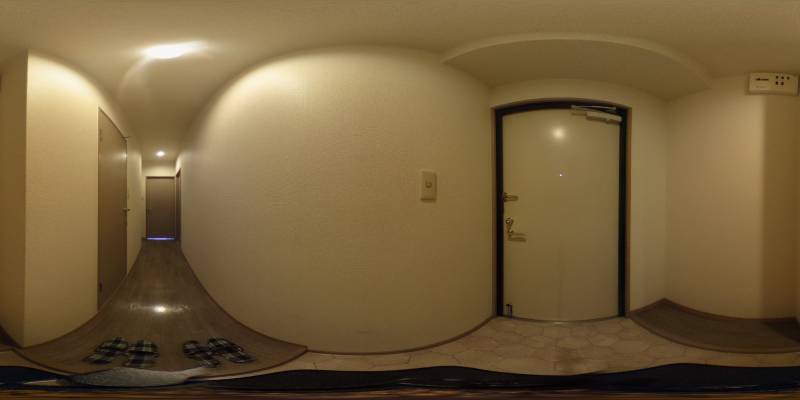 パノラマ画像玄関