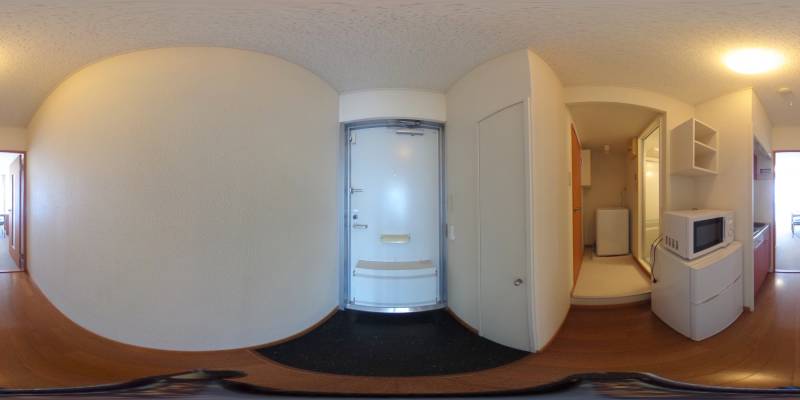 パノラマ画像玄関