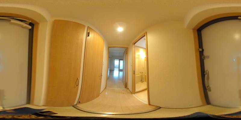 パノラマ画像玄関