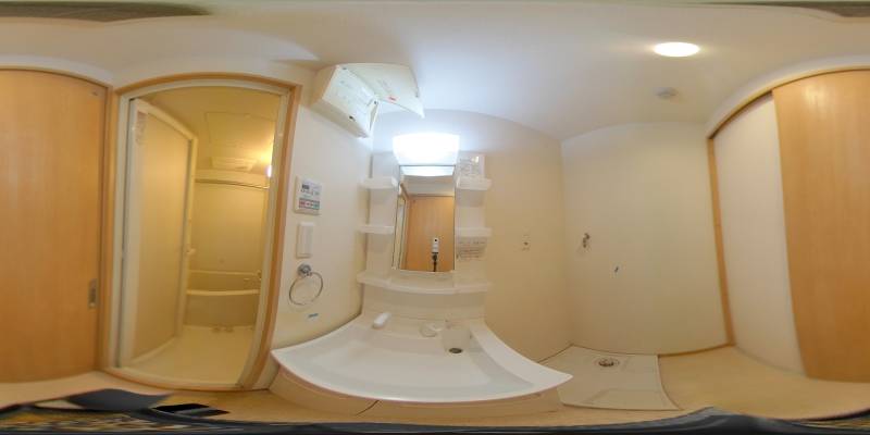 パノラマ画像洗面所