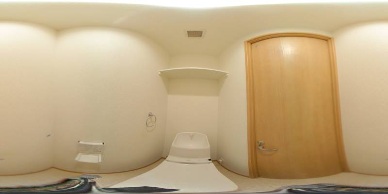 パノラマ画像トイレ