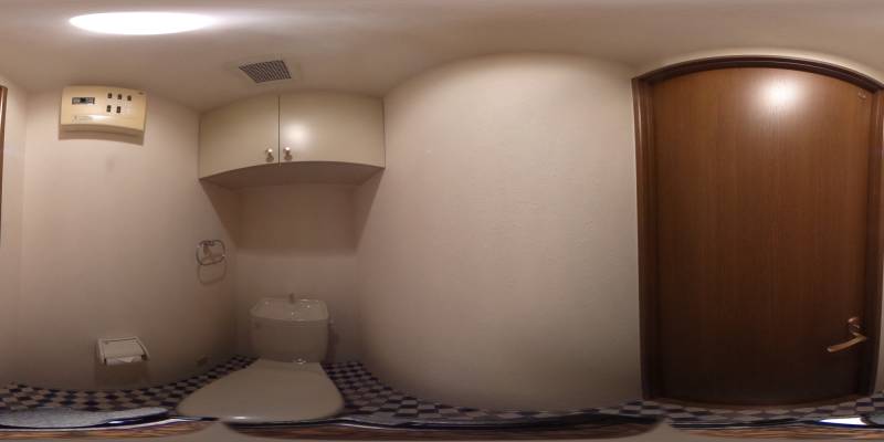 パノラマ画像トイレ