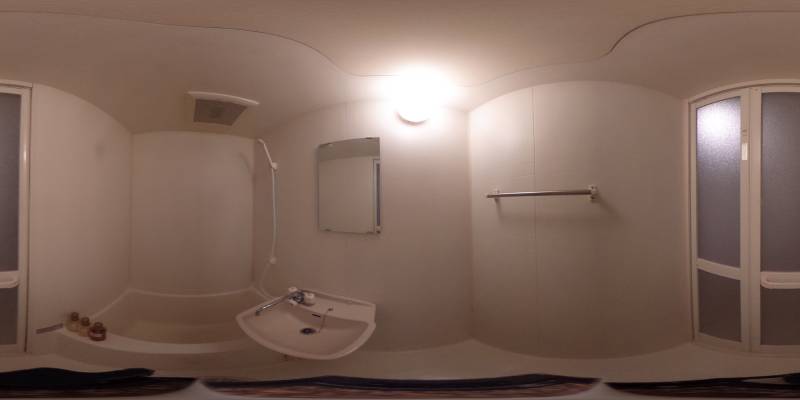 パノラマ画像バスルーム