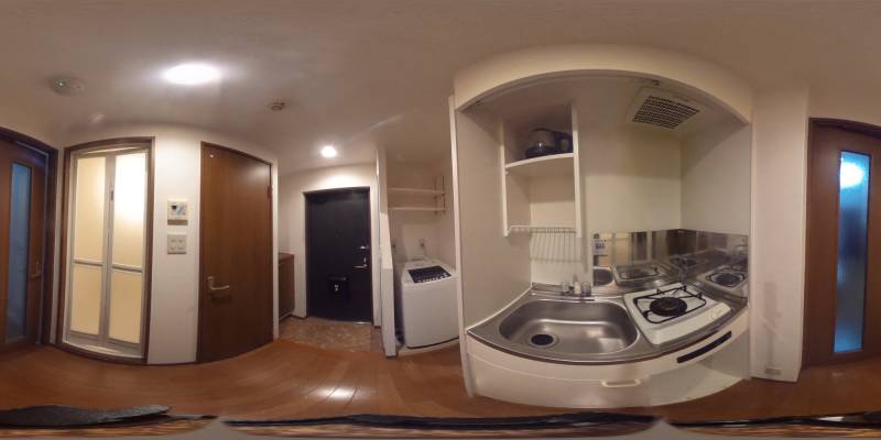 パノラマ画像キッチン