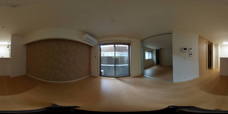 パノラマ画像リビング