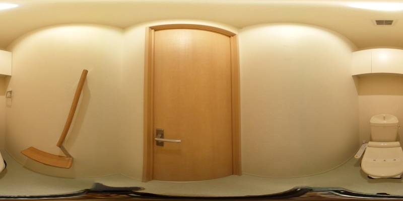 パノラマ画像トイレ