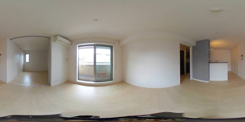 パノラマ画像リビング