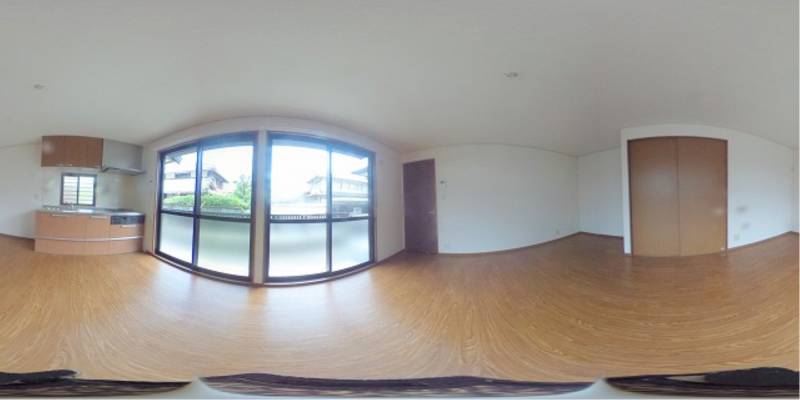 パノラマ画像リビング