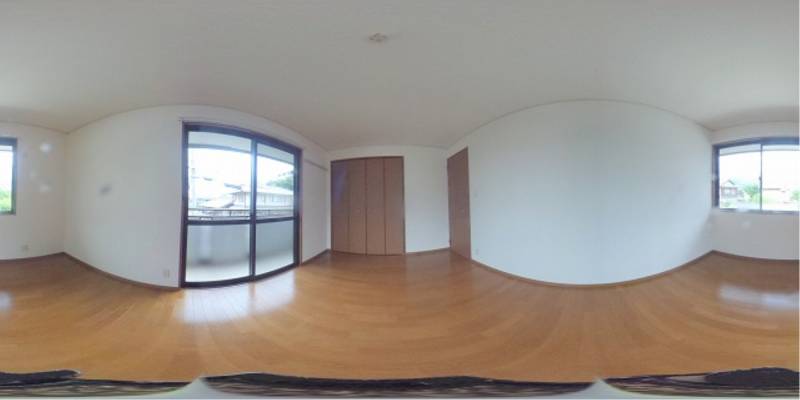 パノラマ画像洋室