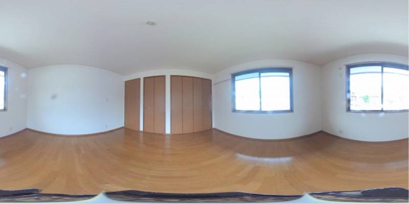 パノラマ画像洋室