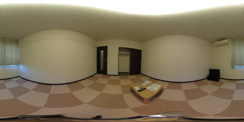 パノラマ画像洋室