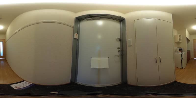 パノラマ画像玄関