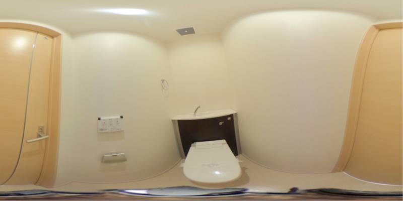 パノラマ画像トイレ