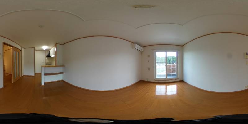 パノラマ画像リビング