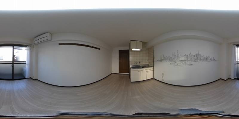 パノラマ画像リビング