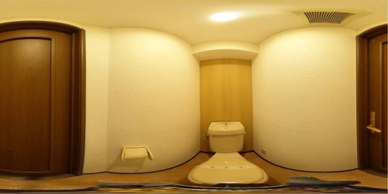 パノラマ画像トイレ