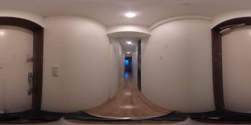 パノラマ画像玄関