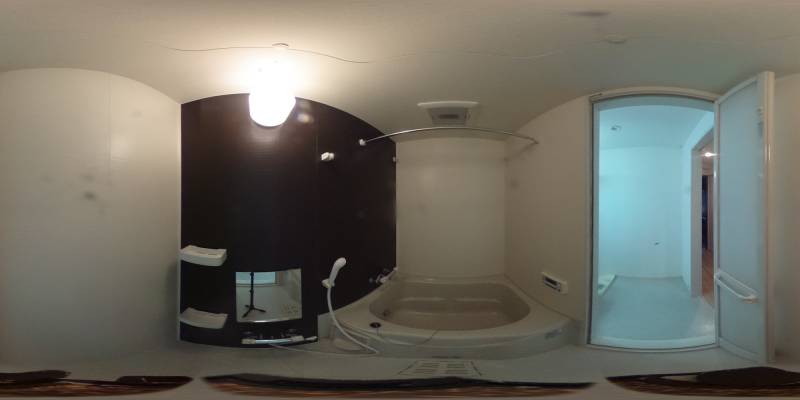 パノラマ画像バスルーム