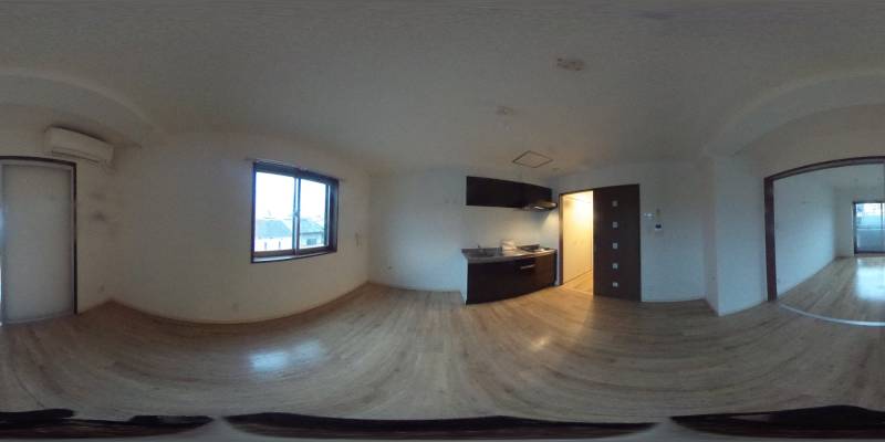 パノラマ画像リビング