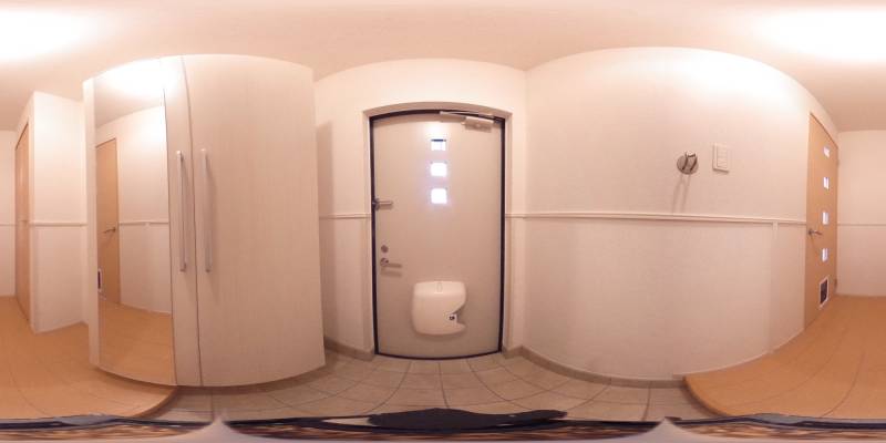 パノラマ画像玄関