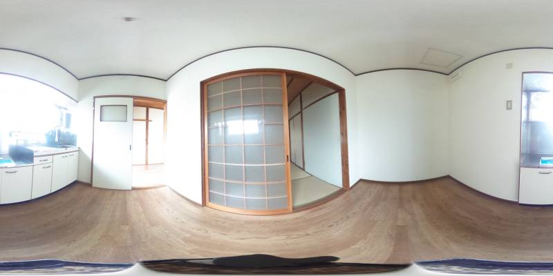 パノラマ画像キッチン