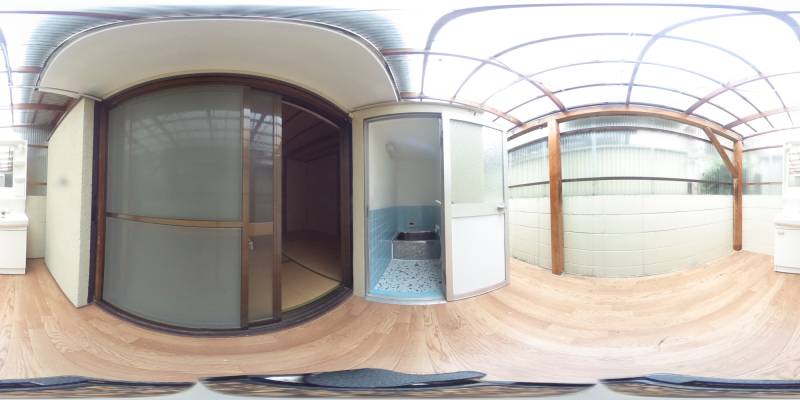 パノラマ画像洗面所