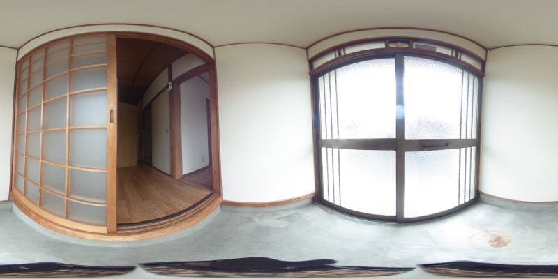 パノラマ画像玄関