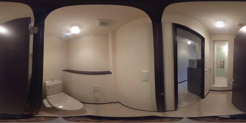 パノラマ画像トイレ