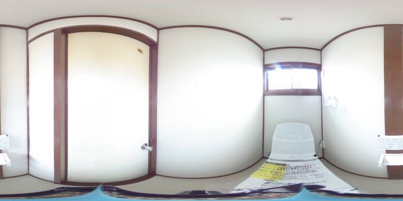 パノラマ画像トイレ