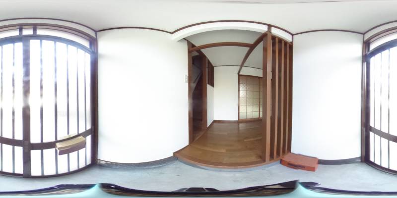 パノラマ画像玄関