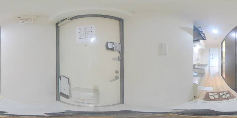 パノラマ画像玄関