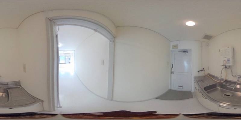 パノラマ画像キッチン