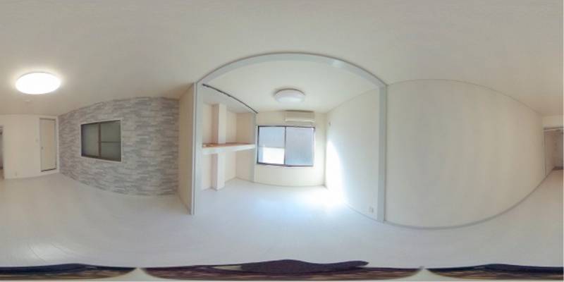 パノラマ画像洋室