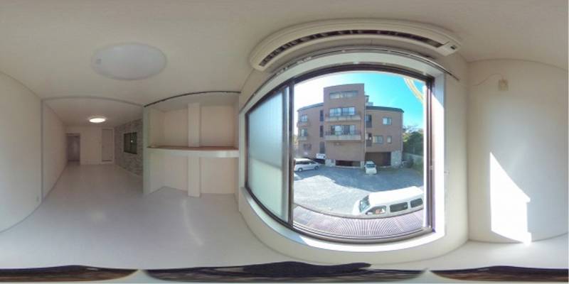 パノラマ画像洋室