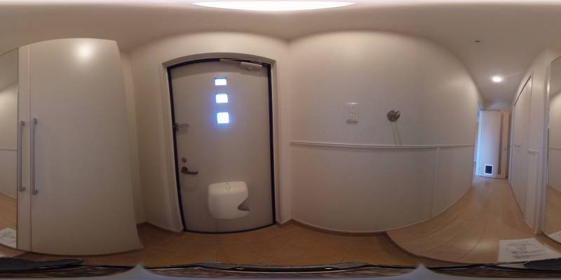 パノラマ画像玄関