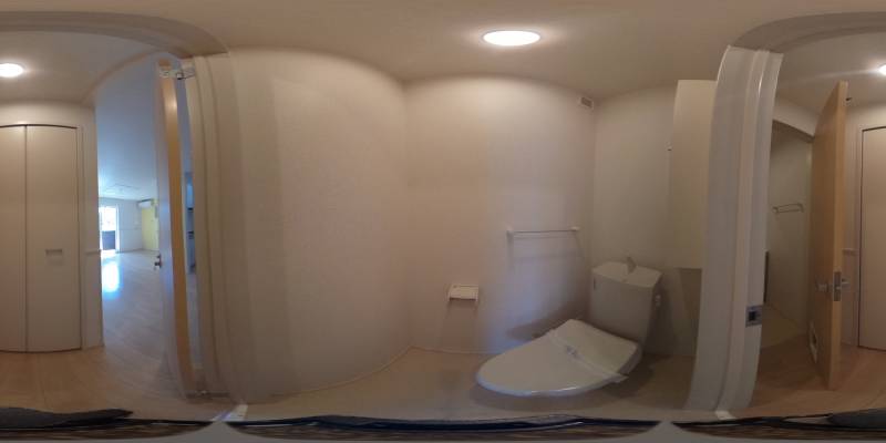 パノラマ画像トイレ