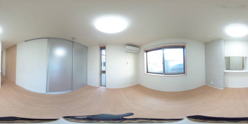 パノラマ画像リビング