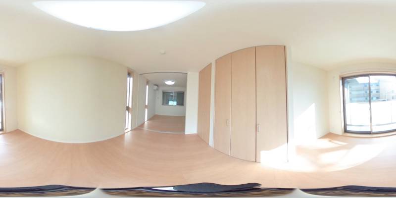 パノラマ画像洋室