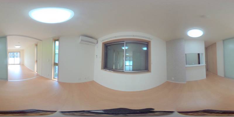 パノラマ画像洋室